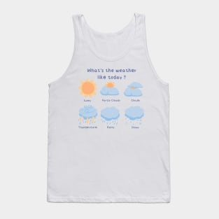 The sun and cloud Tank Top